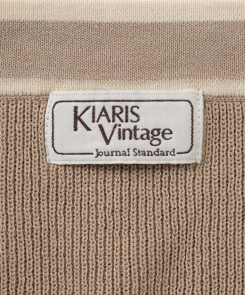 JOURNAL STANDARD（ジャーナルスタンダード）の「【KIARIS vintage＆closet×JS】ニットキャミソール（キャミソール・レディース・ライトグレー/ブラウン・FREE）」の13枚目の写真