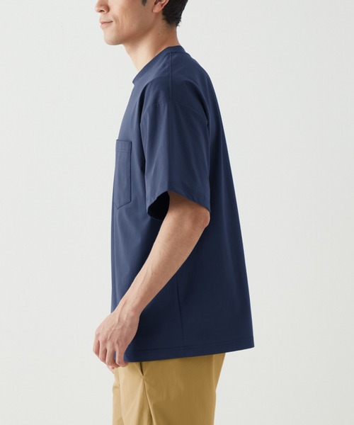 BODY WILD(ボディーワイルド)の「BODY WILD/ボディワイルド サウナTシャツ ドライニット×メッシュ BEAMSコラボ(Tシャツ/カットソー・メンズ・ホワイト/ネイビー/ブラック・SMALL/MEDIUM/LARGE)」の6枚目の写真