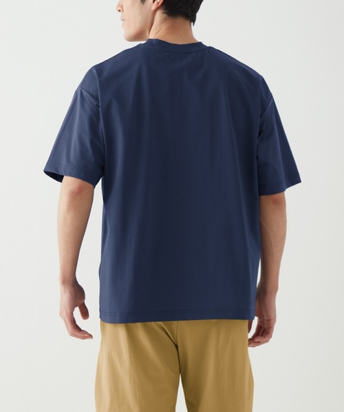 BODY WILD(ボディーワイルド)の「BODY WILD/ボディワイルド サウナTシャツ ドライニット×メッシュ BEAMSコラボ(Tシャツ/カットソー・メンズ・ホワイト/ネイビー/ブラック・SMALL/MEDIUM/LARGE)」の7枚目の写真