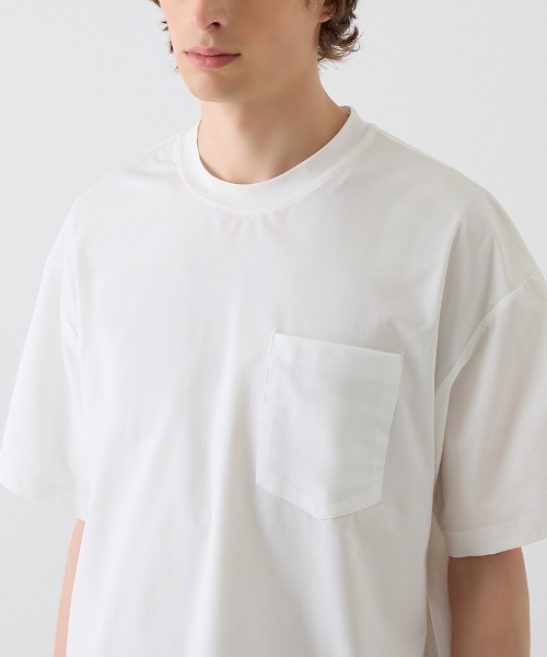 BODY WILD(ボディーワイルド)の「BODY WILD/ボディワイルド サウナTシャツ ドライニット×メッシュ BEAMSコラボ(Tシャツ/カットソー・メンズ・ホワイト/ネイビー/ブラック・SMALL/MEDIUM/LARGE)」の15枚目の写真