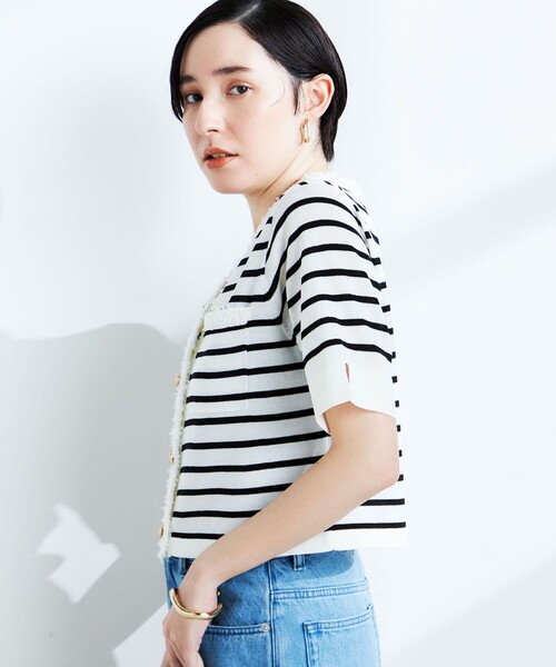 NOLLEY'S（ノーリーズ）の「《手洗い可能》フワシャギーVネック5