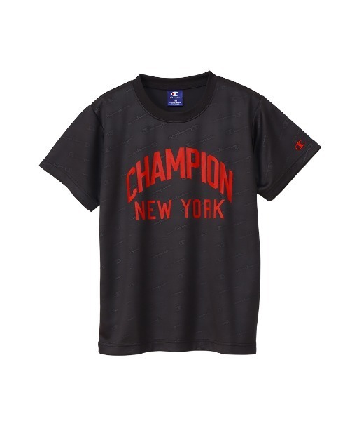 Champion(チャンピオン)の「Champion/チャンピオン T-SHIRT AND SHORTS SET(ジャージ・キッズ・チャコールグレー/ブルー/ライトブルー/ブラック/ライム・150/140/130/120/160)」の10枚目の写真