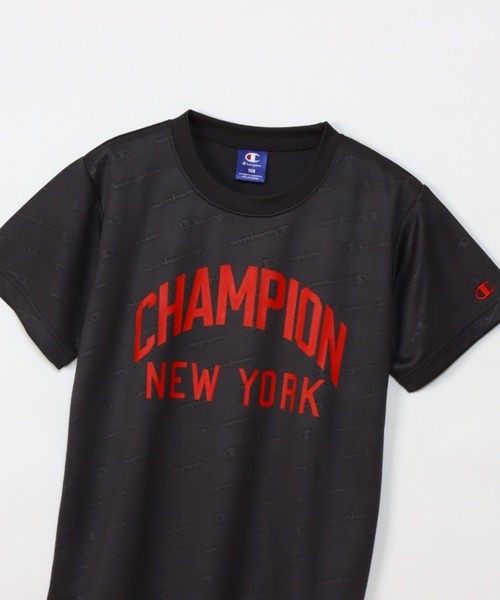 Champion(チャンピオン)の「Champion/チャンピオン T-SHIRT AND SHORTS SET(ジャージ・キッズ・チャコールグレー/ブルー/ライトブルー/ブラック/ライム・150/140/130/120/160)」の13枚目の写真