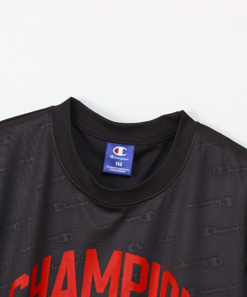 Champion(チャンピオン)の「Champion/チャンピオン T-SHIRT AND SHORTS SET(ジャージ・キッズ・チャコールグレー/ブルー/ライトブルー/ブラック/ライム・150/140/130/120/160)」の14枚目の写真