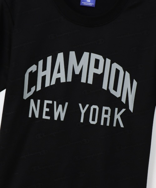 Champion(チャンピオン)の「Champion/チャンピオン T-SHIRT AND SHORTS SET(ジャージ・キッズ・チャコールグレー/ブルー/ライトブルー/ブラック/ライム・150/140/130/120/160)」の15枚目の写真