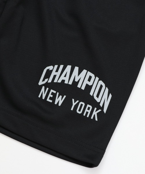 Champion(チャンピオン)の「Champion/チャンピオン T-SHIRT AND SHORTS SET(ジャージ・キッズ・チャコールグレー/ブルー/ライトブルー/ブラック/ライム・150/140/130/120/160)」の18枚目の写真