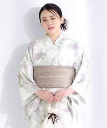 アデリアレトロ×ニコアンティーク】デニム着物・帯セット（着物