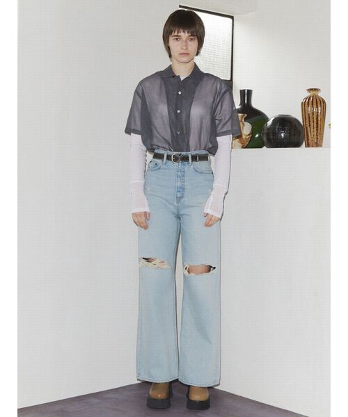 VEQUM(VEQUM)の「【VEQUM】SKIN FIT LONG TOP(Tシャツ/カットソー・レディース・グレー/ホワイト/ブラック/その他・FREE)」の19枚目の写真