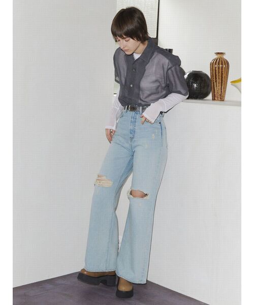 VEQUM(VEQUM)の「【VEQUM】SKIN FIT LONG TOP(Tシャツ/カットソー・レディース・グレー/ホワイト/ブラック/その他・FREE)」の20枚目の写真