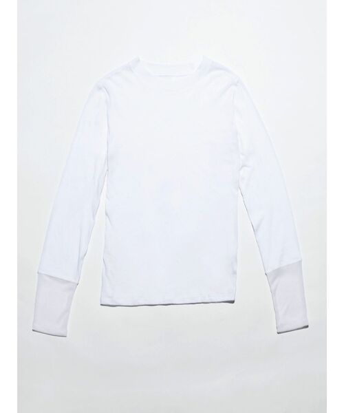 VEQUM(VEQUM)の「【VEQUM】SKIN FIT LONG TOP(Tシャツ/カットソー・レディース・グレー/ホワイト/ブラック/その他・FREE)」の15枚目の写真