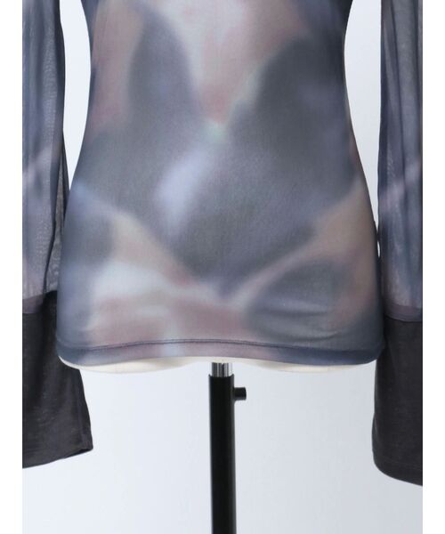 VEQUM(VEQUM)の「【VEQUM】SKIN FIT LONG TOP(Tシャツ/カットソー・レディース・グレー/ホワイト/ブラック/その他・FREE)」の8枚目の写真