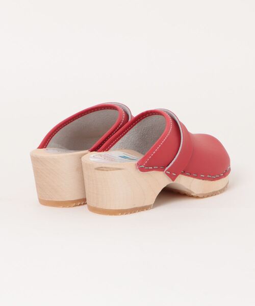 MOHEDA TOFFELN（モヘダトフェール）の「MOHEDA TOFFELN/モヘダトフェール サボサンダル キッズサンダル【IDA】（サンダル・キッズ・レッド/ホワイト・28/30/32/34/26）」の5枚目の写真