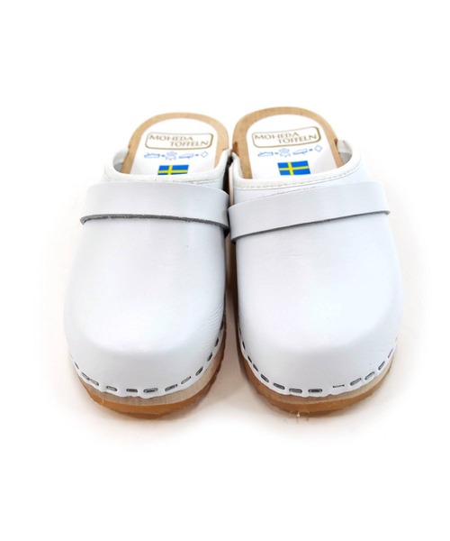 MOHEDA TOFFELN（モヘダトフェール）の「MOHEDA TOFFELN/モヘダトフェール サボサンダル キッズサンダル【IDA】（サンダル・キッズ・レッド/ホワイト・28/30/32/34/26）」の9枚目の写真