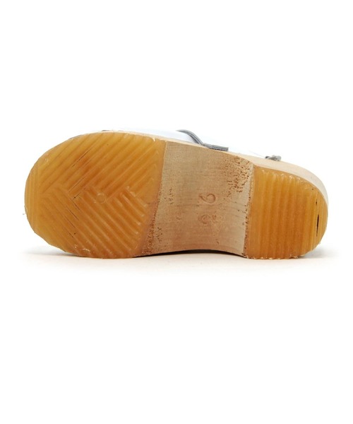 MOHEDA TOFFELN（モヘダトフェール）の「MOHEDA TOFFELN/モヘダトフェール サボサンダル キッズサンダル【IDA】（サンダル・キッズ・レッド/ホワイト・28/30/32/34/26）」の6枚目の写真