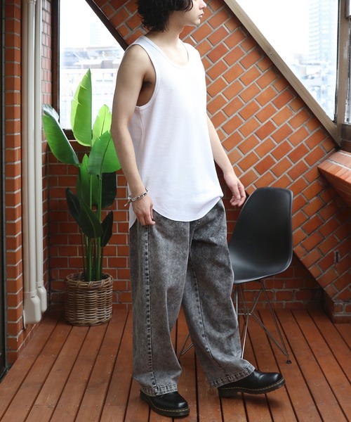 ８(eight)（エイト）の「ワッフルタンクトップ（タンクトップ・メンズ・ブラック系その他3/ブラック系その他2/ホワイト系その他3/ホワイト系その他2/ブラック系その他/ホワイト系その他・MEDIUM/LARGE）」の12枚目の写真