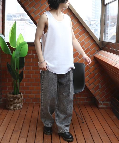 ８(eight)（エイト）の「ワッフルタンクトップ（タンクトップ・メンズ・ブラック系その他3/ブラック系その他2/ホワイト系その他3/ホワイト系その他2/ブラック系その他/ホワイト系その他・MEDIUM/LARGE）」の13枚目の写真