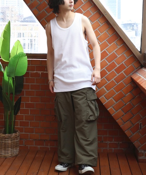 ８(eight)（エイト）の「ワッフルタンクトップ（タンクトップ・メンズ・ブラック系その他3/ブラック系その他2/ホワイト系その他3/ホワイト系その他2/ブラック系その他/ホワイト系その他・MEDIUM/LARGE）」の18枚目の写真