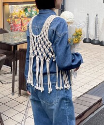 fredy emue | ハンドメイドマクラメビスチェ(シャツ/ブラウス)