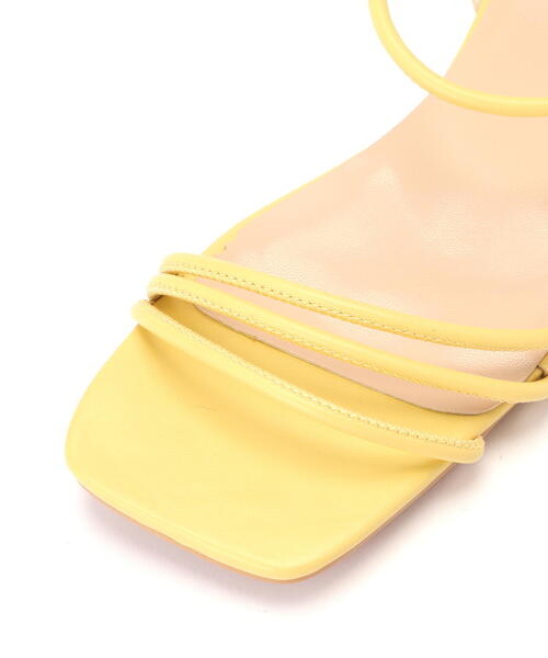 FREE'S MART（フリーズマート）の「◆ストラップサンダル（サンダル・レディース・ブラック/グレー/イエロー・MEDIUM/SMALL）」の9枚目の写真