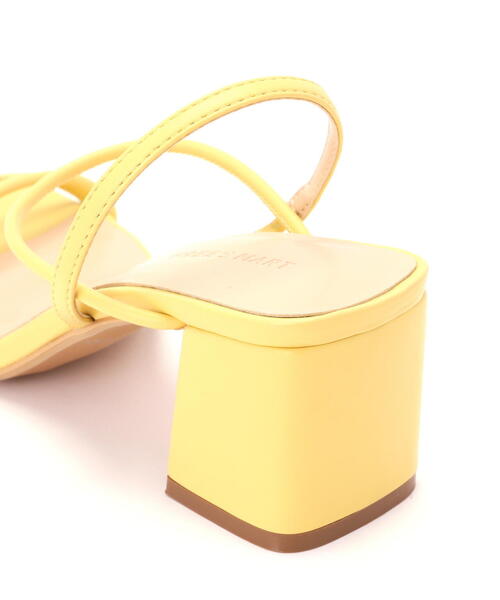 FREE'S MART（フリーズマート）の「◆ストラップサンダル（サンダル・レディース・ブラック/グレー/イエロー・MEDIUM/SMALL）」の10枚目の写真