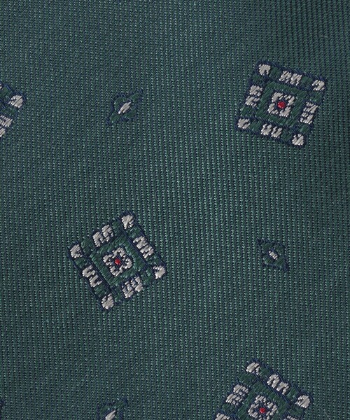 green label relaxing(グリーンレーベルリラクシング)の「GLR シルク④ 8.0cm コモン2 ネクタイ(ネクタイ・メンズ・オレンジ系その他/ケリー/ネイビー・FREE)」の11枚目の写真