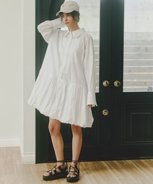 JILL STUART（ジルスチュアート）の「◇《Endy ROBE》アナスタシア襟付