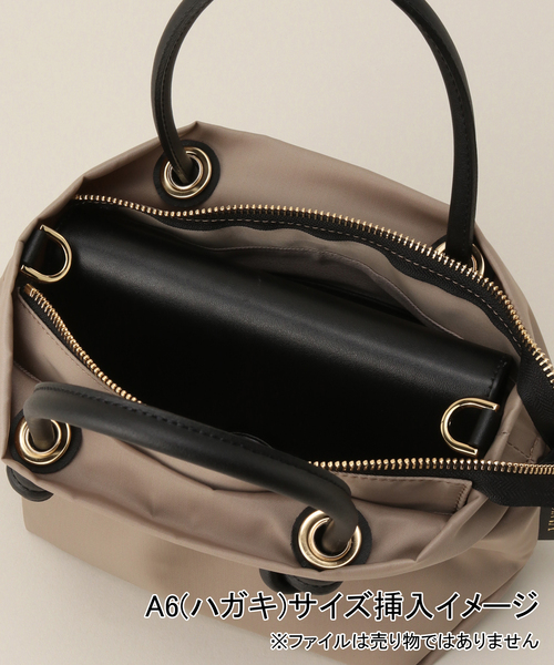 LE TALON(ルタロン)の「【VIOLAd’ORO/ヴィオラドーロ】 BIANCA ミニハンドバッグ(ハンドバッグ・レディース・ベージュ/ブラック・FREE)」の7枚目の写真