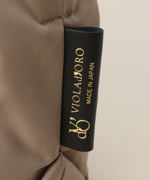 LE TALON(ルタロン)の「【VIOLAd’ORO/ヴィオラドーロ】 BIANCA ミニハンドバッグ(ハンドバッグ・レディース・ベージュ/ブラック・FREE)」の16枚目の写真