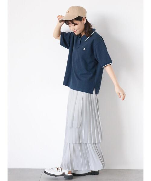 ehka sopo（エヘカソポ）の「アニマル刺繍キャップ（ハット・レディース・チャコールグレー/キナリ/ネイビー/ベージュ・F）」の11枚目の写真