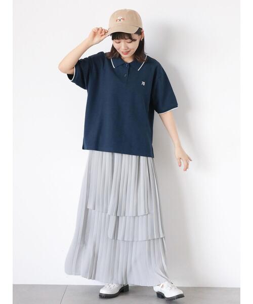 ehka sopo（エヘカソポ）の「アニマル刺繍キャップ（ハット・レディース・チャコールグレー/キナリ/ネイビー/ベージュ・F）」の12枚目の写真