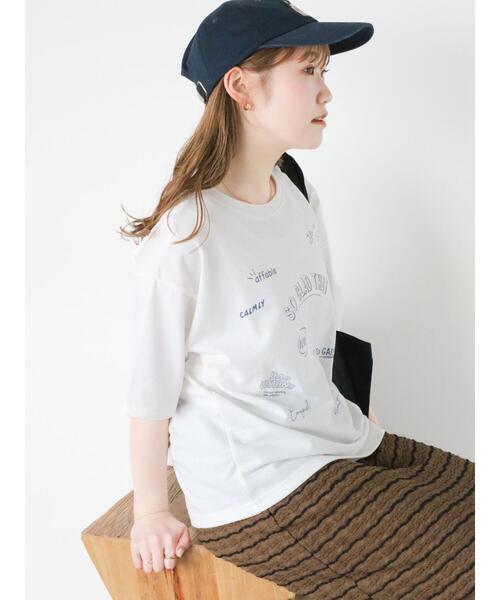 ehka sopo（エヘカソポ）の「アニマル刺繍キャップ（ハット・レディース・チャコールグレー/キナリ/ネイビー/ベージュ・F）」の14枚目の写真