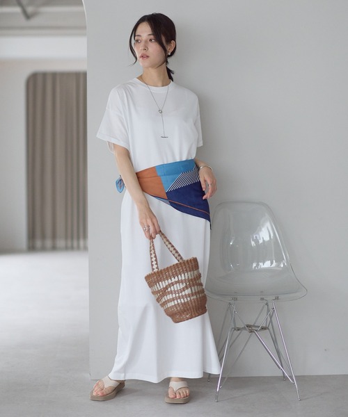 model：161cm 着用サイズ：LARGE