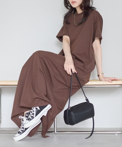 model：161cm 着用サイズ：LARGE
