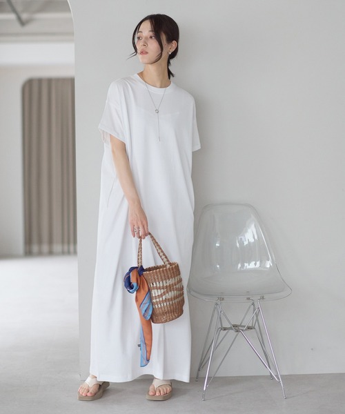 model：161cm 着用サイズ：LARGE