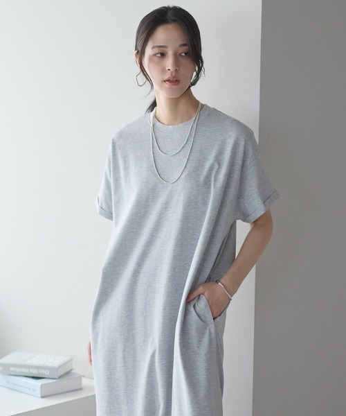 model：161cm 着用サイズ：LARGE