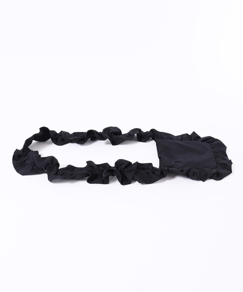 WC(ダブル シー)の「クシュクシュフリルショルダー(ショルダーバッグ・レディース・ピンク/ブラック/ホワイト・FREE)」の18枚目の写真