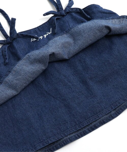 algy(アルジー)の「【2WAY・上下セット】オールインワン風セットアップ(つなぎ/オールインワン・キッズ・インディゴブルー/ブラック・XX-SMALL/X-SMALL/MEDIUM/SMALL)」の8枚目の写真