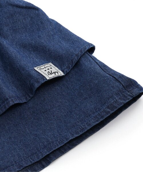 algy(アルジー)の「【2WAY・上下セット】オールインワン風セットアップ(つなぎ/オールインワン・キッズ・インディゴブルー/ブラック・XX-SMALL/X-SMALL/MEDIUM/SMALL)」の9枚目の写真