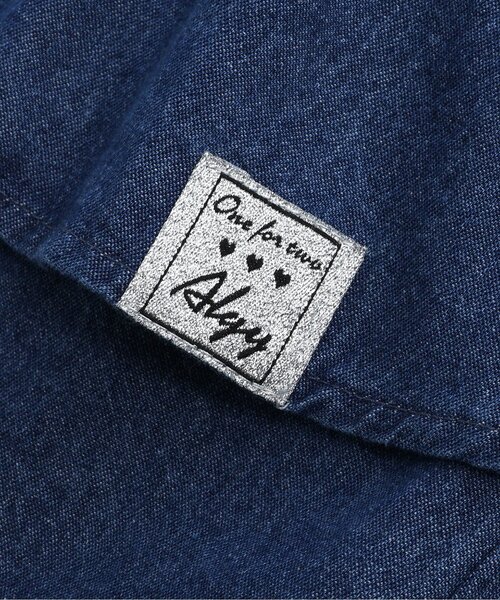 algy(アルジー)の「【2WAY・上下セット】オールインワン風セットアップ(つなぎ/オールインワン・キッズ・インディゴブルー/ブラック・XX-SMALL/X-SMALL/MEDIUM/SMALL)」の10枚目の写真