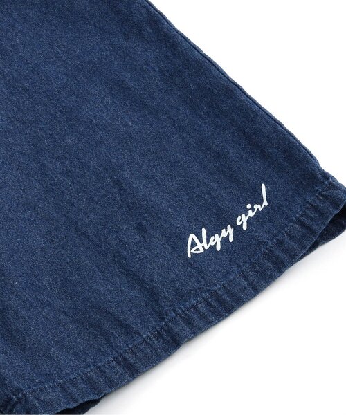 algy(アルジー)の「【2WAY・上下セット】オールインワン風セットアップ(つなぎ/オールインワン・キッズ・インディゴブルー/ブラック・XX-SMALL/X-SMALL/MEDIUM/SMALL)」の13枚目の写真