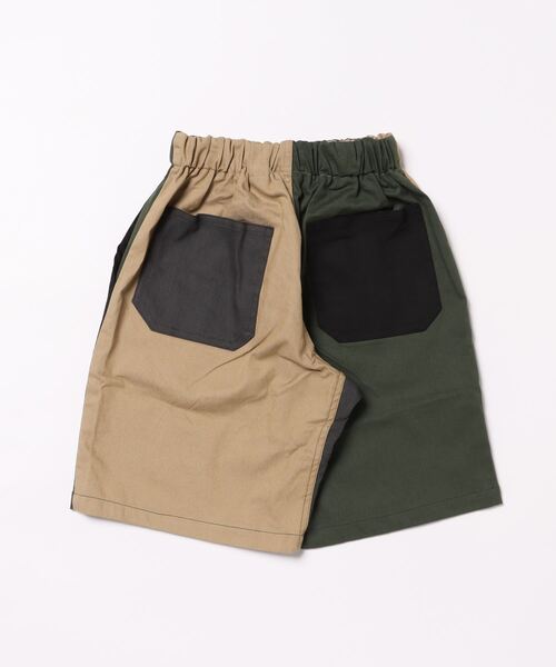 CONVERSE（コンバース）の「【CONVERSE】ベイカーショートパンツ/ハーフパンツ/短パン/半ズボン/ボトムス/ズボン/コンバース キッズ（その他パンツ・キッズ・ベージュ/ブラック/カーキ・140cm/150cm/160cm）」の4枚目の写真