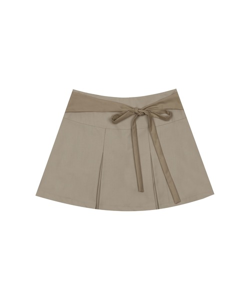 LUVISTRUE(ラヴイズトゥルー)の「RT 2-WAY SKIRT(スカート・レディース・グレー/ベージュ・MEDIUM/SMALL)」の6枚目の写真
