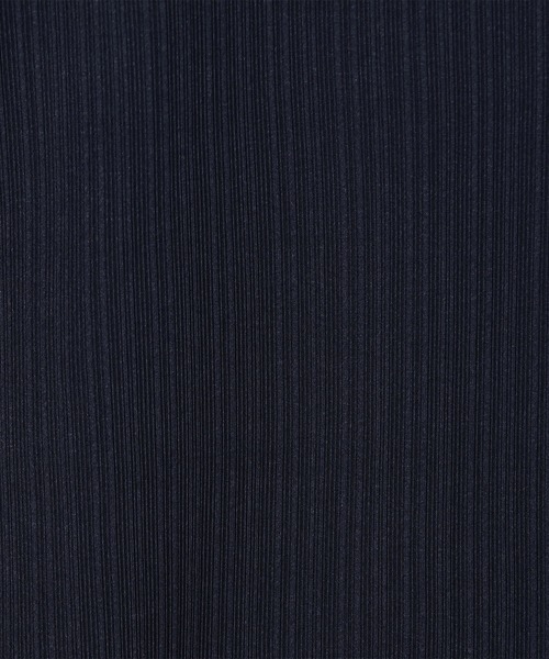 NICOLE white（ニコルホワイト）の「ランダムリブプ カットソープルオーバー（Tシャツ/カットソー・レディース・ネイビー/イエロー/ブラック/オフホワイト/グレー・FREE）」の22枚目の写真