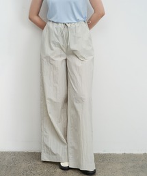 ELOOPS（イーループス）の「【ELOOPS】アジャスタブルナイロンワイドパンツ（その他パンツ）」