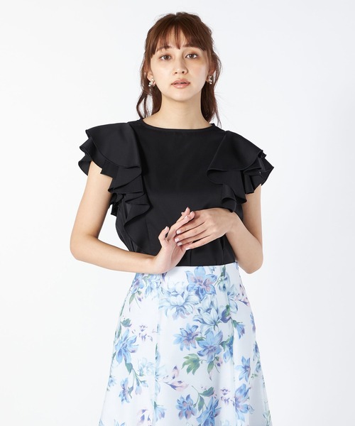 LAISSE PASSE（レッセパッセ）の「フリルディテールブラウス（シャツ