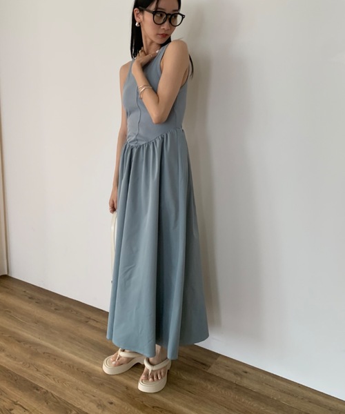 DRWCYS（ドロシーズ）の「カップインドッキングワンピース（ワンピース・レディース・ブラック/ブルー・FREE）」の10枚目の写真