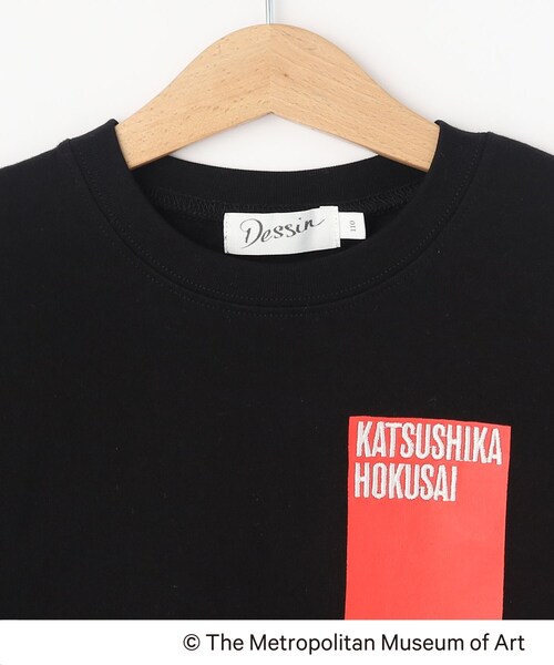Dessin（デッサン）の「【THE MET】コラボTシャツ（Tシャツ/カットソー・キッズ・グレー/ブラック/ホワイト・13/14/11/12/10）」の6枚目の写真