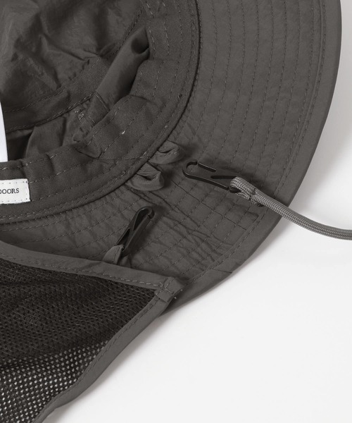 URBAN RESEARCH DOORS（アーバンリサーチドアーズ）の「サンシェードハット（ハット・メンズ・ブラック/カーキ/チャコールグレー・-）」の7枚目の写真