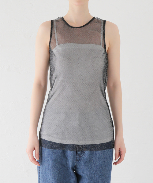 IENA TanC TOKYO/タンクトウキョウ　2枚セット IENA（イエナ）の「TanC TOKYO/タンクトウキョウ SPARKLING TULLE SKIN
