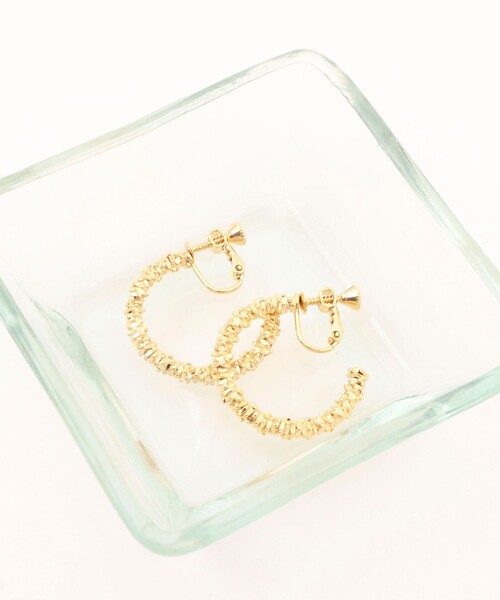 NOLLEY’S（ノーリーズ）の「ガタメタルビーズNEWイヤリング（イヤリング・レディース・シルバー/ゴールド・FREE）」の9枚目の写真